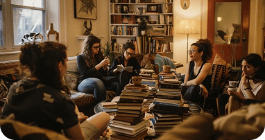 How communities shape reading choices